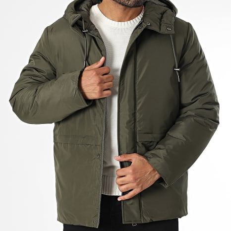 Only And Sons - Parka Capuche Odin Vert Kaki