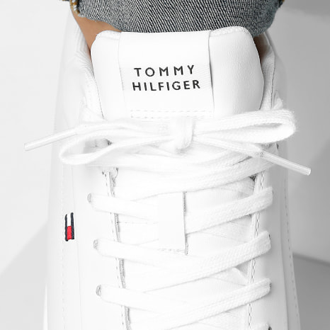 Tommy Hilfiger - Icon Court Leather Flag 5317 Zapatillas blancas