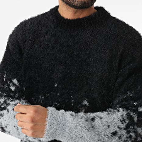Ikao - Pull Gris Noir