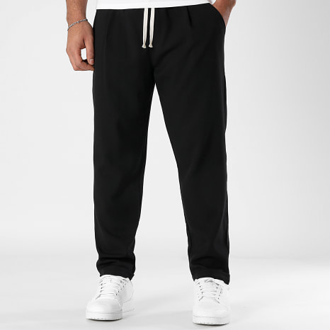 LBO - Pantalon Habillé Texturé 1512 Noir