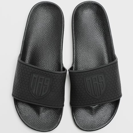 MA9 Mafia Nueve - Logo Blason Black flip-flops
