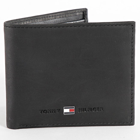 Tommy Hilfiger - Portefeuille Johnson Mini 0663 Noir