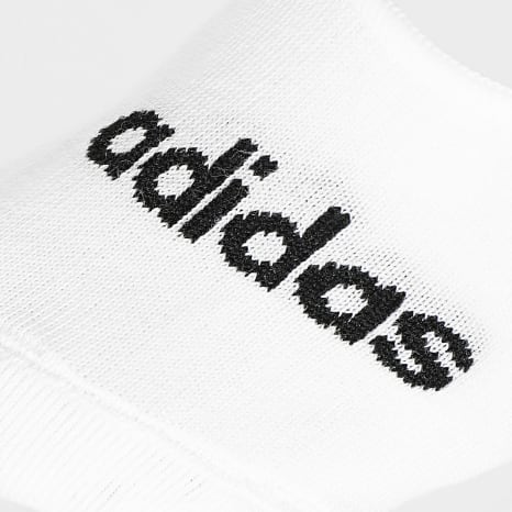Adidas Sportswear - Lot De 2 Paires De Chaussettes Linear HT3448 Blanc Noir