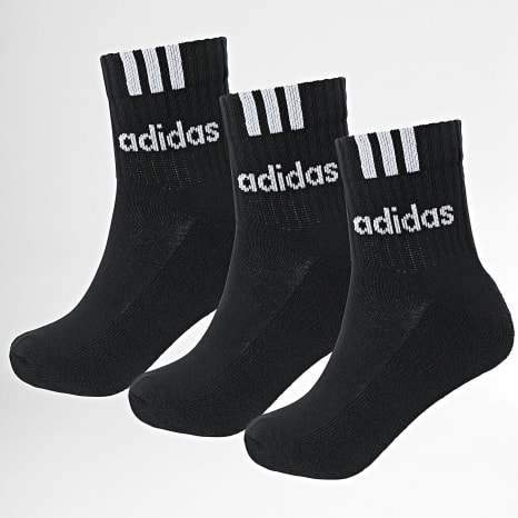 Adidas Performance - Calcetines 3 Pares Rayas Lineales IC1294 Negro