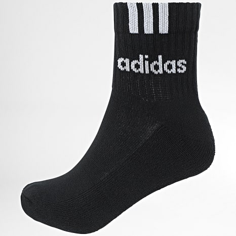 Adidas Performance - Calcetines 3 Pares Rayas Lineales IC1294 Negro
