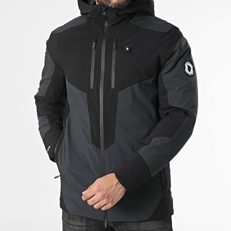 Comme Des Loups - Parka Chauffante Chamonix 2 Gris Anthracite Noir
