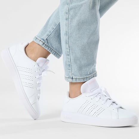 Adidas Sportswear - Baskets Femme Advantage Base 2.0 IF4136 Cloud White Clear Pink