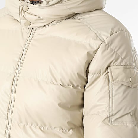 KZR - Doudoune Capuche Beige