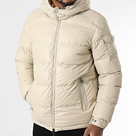 KZR - Doudoune Capuche Beige
