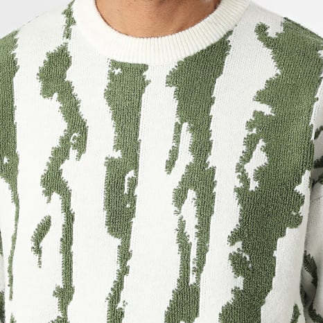 Classic Series - Pull Blanc Vert