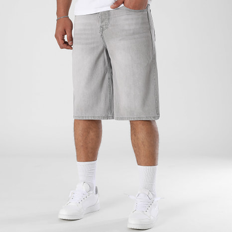 LBO - Baggy Jean Korte Broek 0332 Grijs