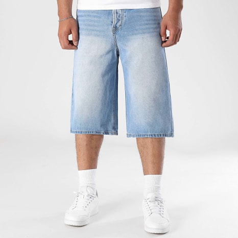 LBO - Baggy Jean Short Large 0337 Blu Denim