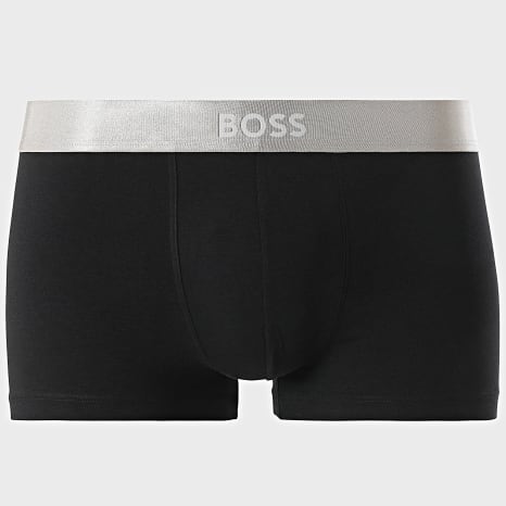 BOSS - Pack De 3 Boxers Metalizados 50514998 Caqui Verde Azul Marino Negro