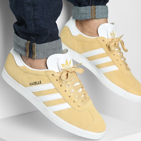 Adidas Originals - Baskets Gazelle JH5382 Oat Footwear White Gold Metallic