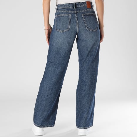 Only - Vaqueros Baggy Mujer Carla Denim Azul