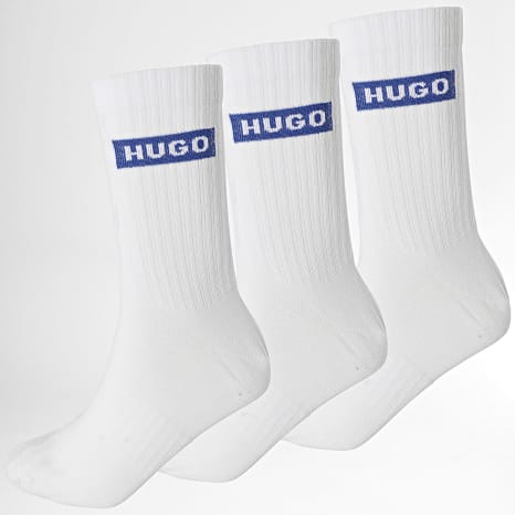 Hugo Blue - Lot De 3 Paires De Chaussettes 50523025 Blanc