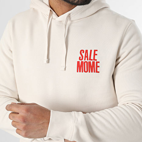 Sale Môme Paris - Always Be Beige Sudadera roja con capucha