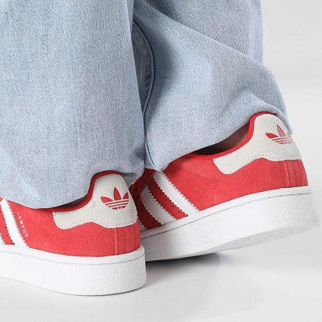 Adidas Originals - Zapatillas Mujer Campus 00s J IG1230 Better Scarlet Calzado Blanco