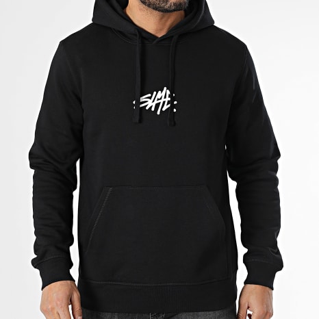 Sale Môme Paris - SLME Sudadera con capucha Negro Blanco