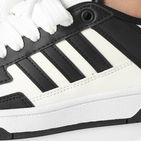 Adidas Sportswear - Baskets Femme Rapid Court Low J JR0166 Core Black Cloud White Footwear White