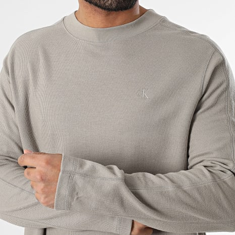 Calvin Klein - Tee Shirt Manches Longues 6751 Beige