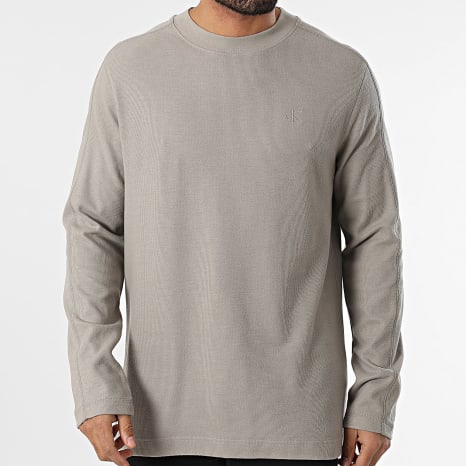 Calvin Klein - Tee Shirt Manches Longues 6751 Beige