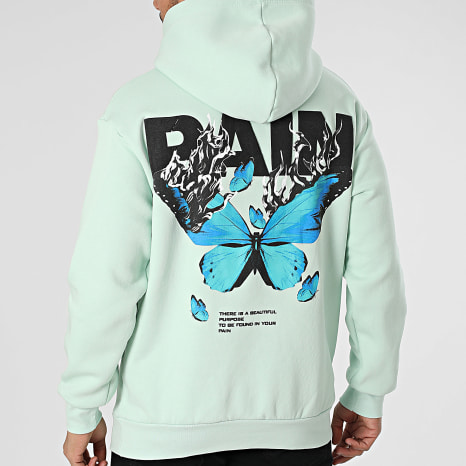 Fins de Séries - Sweat Capuche Vert Clair