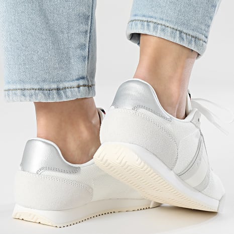Tommy Jeans - Zapatillas Mujer Low Profile Runner 2706 Crudo