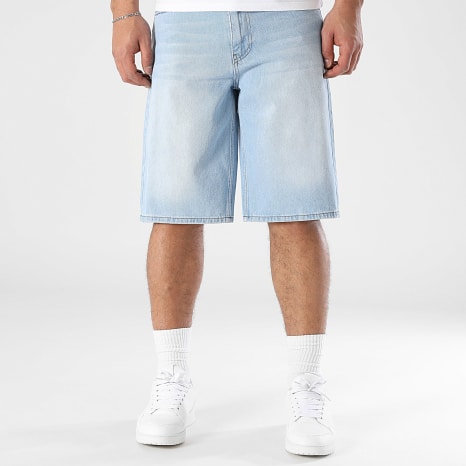 LBO - Short Jean Baggy 3601 Bleu Denim
