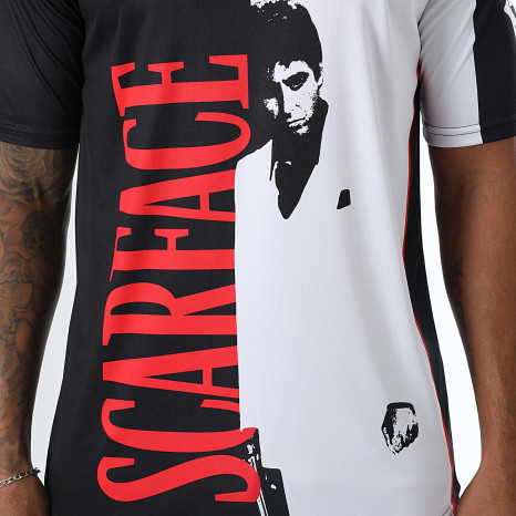 Scarface - Tony Montana Collector Jersey Negro Blanco