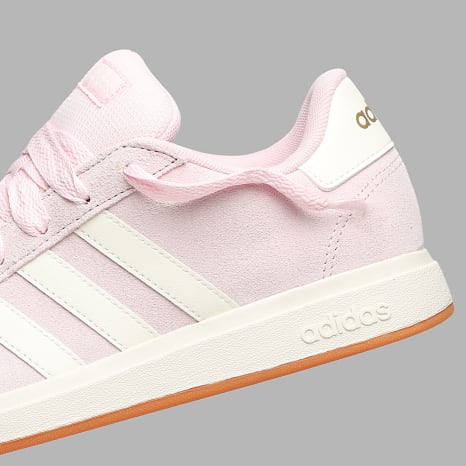 Adidas Sportswear - Baskets Femme Iconic Court 00s Pink Off White Gum