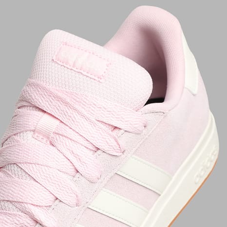 Adidas Sportswear - Baskets Femme Iconic Court 00s Pink Off White Gum