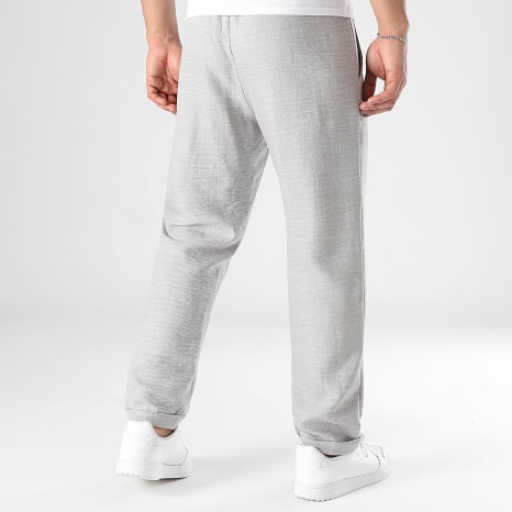 LBO - Pantalón Efecto Lino 1732 Gris