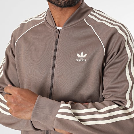 Adidas Originals - Veste Zippée JP2519 Marron Beige