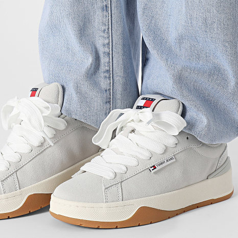 Tommy Jeans - Sneakers Mujer Skate Zapatilla 2677 Stratus Gris
