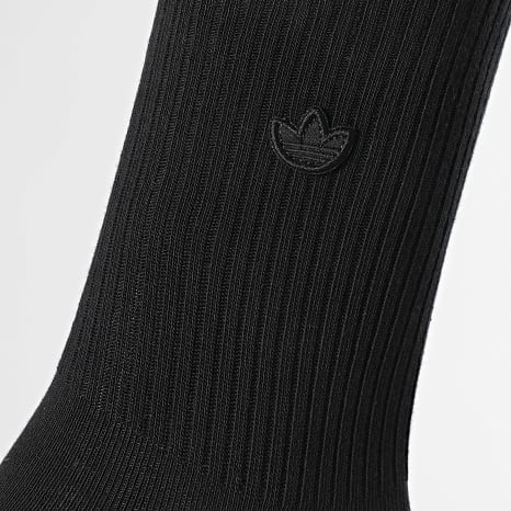 Adidas Originals - Lot De 2 Paires De Chaussettes Crew IC8699 Blanc Noir