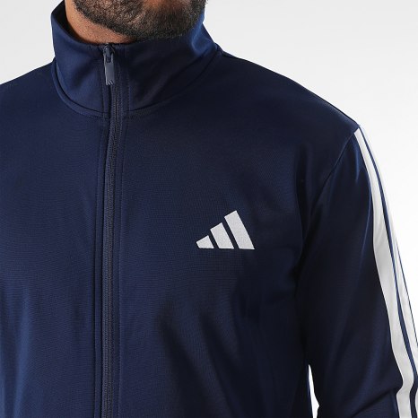 Adidas Sportswear - Ensemble De Survetement A Bandes 3 Stripes JI8859 Bleu Marine