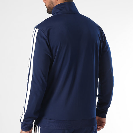 Adidas Sportswear - Ensemble De Survetement A Bandes 3 Stripes JI8859 Bleu Marine