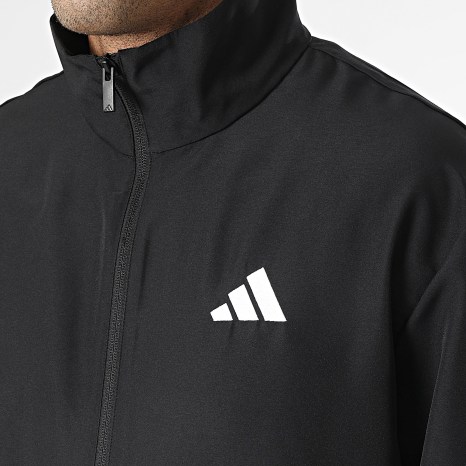 Adidas Sportswear - 3 Stripes Track Suit JI8849 Black - Ryses