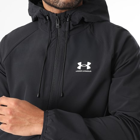 Under Armour - Cortavientos Stretch Woven 6003001 Negro