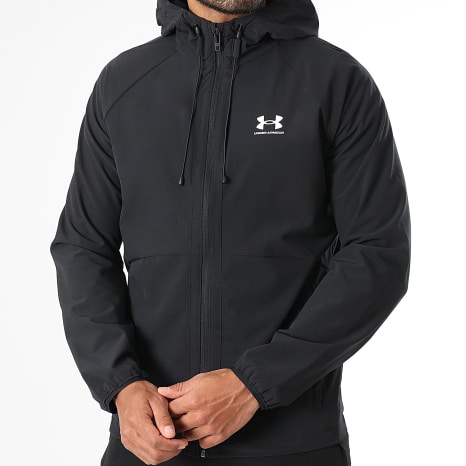 Under Armour - Cortavientos Stretch Woven 6003001 Negro