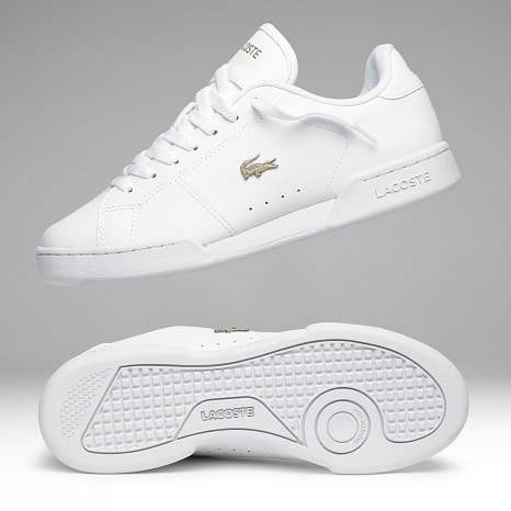 Lacoste - Carnaby Cup 125 Blanco Oro Zapatillas Mujer
