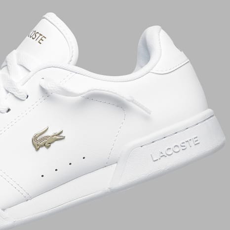 Lacoste - Carnaby Cup 125 Blanco Oro Zapatillas Mujer