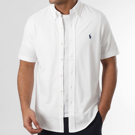 ralph lauren white dress shirt NWT- POLO Mens Classic Oxford Button Down Long Sleeve Shirt- cuff sleeves New! Lauren Ralph Lauren Mens