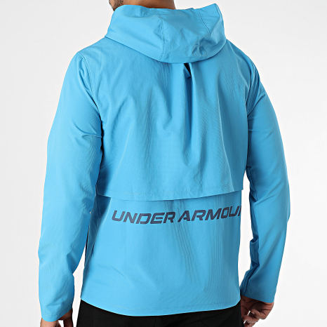 Under Armour - Coupe-Vent Launch 1376795 Bleu - LaBoutiqueOfficielle.com