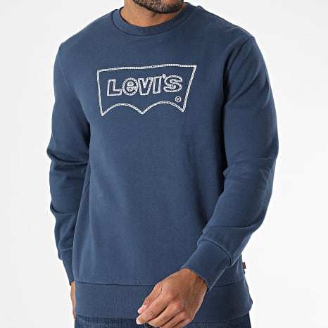 Levi's - Sudadera cuello redondo 38423 Azul marino