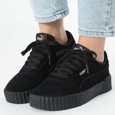 Puma - Baskets Femme Carina 3.0 SD 400721 Puma Black Puma Gold