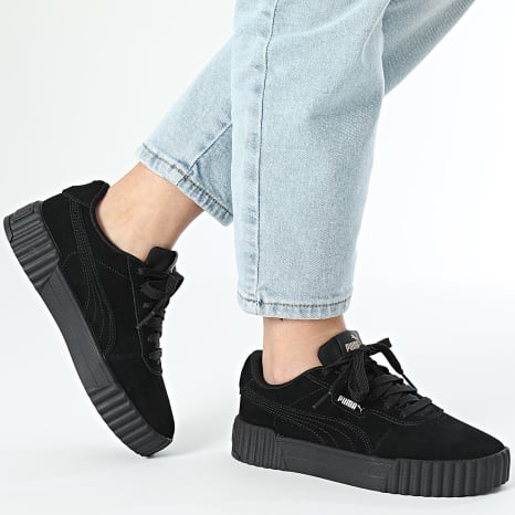 Puma - Baskets Femme Carina 3.0 SD 400721 Puma Black Puma Gold