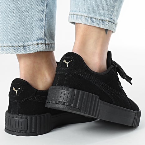 Puma - Baskets Femme Carina 3.0 SD 400721 Puma Black Puma Gold