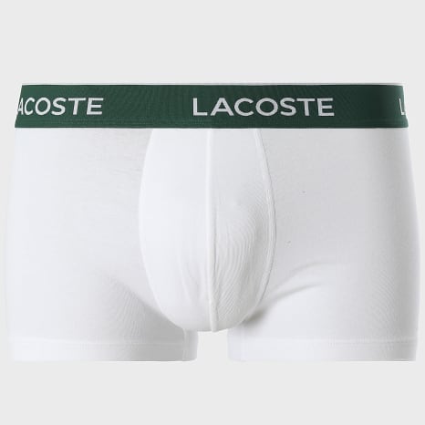 Lacoste - Lot De 3 Boxers Classic Noir Blanc Gris Chiné